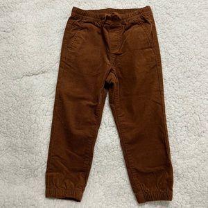 Janie and Jack Brown Corduroy Pants